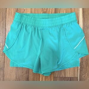 90 Degree By Reflex Teal Athletic Shorts